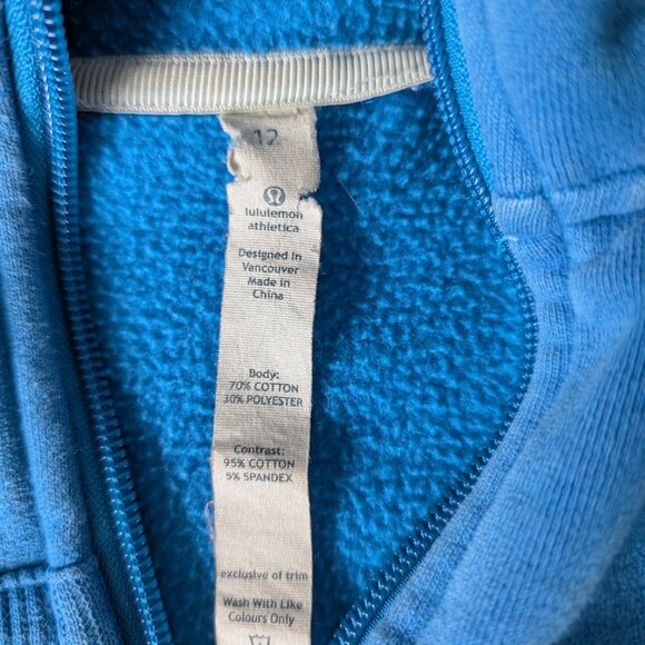 Sz 12 Lululemon Scuba Hoodie - Picture 2 of 3